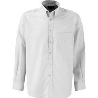 Dickies Mens Oxford Weave Long Sleeve Shirt White Size 16
