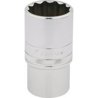 Draper 1/2" Drive Hi-Torq Deep Bi Hexagon Socket Metric 1/2" 32mm