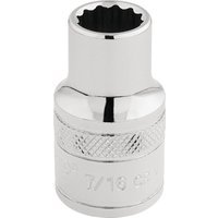 Draper 1/2" Drive Hi Torq Bi Hexagon Socket Imperial 1/2" 7/16