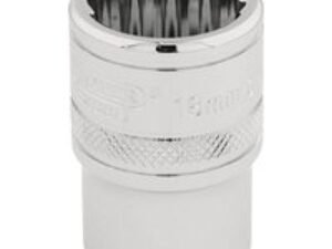Draper 1/2" Drive Hi Torq Bi Hexagon Socket Metric 1/2" 18mm