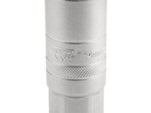 Draper 1/2" Drive Satin Chrome Hexagon Spark Plug Socket 3/8" 14mm