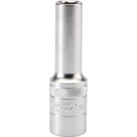Draper 1/2" Drive Satin Finish Deep Hexagon Socket Metric 1/2" 10mm