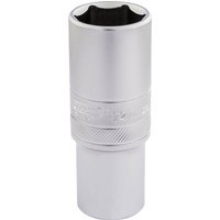 Draper 1/2" Drive Satin Finish Deep Hexagon Socket Metric 1/2" 22mm