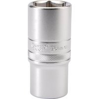 Draper 1/2" Drive Satin Finish Deep Hexagon Socket Metric 1/2" 26mm