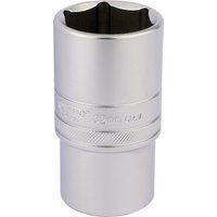 Draper 1/2" Drive Satin Finish Deep Hexagon Socket Metric 1/2" 32mm