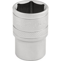 Draper 1/2" Drive Satin Finish Hexagon Socket Imperial 1/2" 3/4