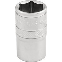 Draper 1/2" Drive Satin Finish Hexagon Socket Imperial 1/2" 5/8