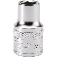 Draper 1/2" Drive Satin Finish Hexagon Socket Imperial 1/2" 7/16