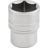 Draper 1/2" Drive Satin Finish Hexagon Socket Imperial 1/2" 7/8