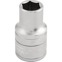 Draper 1/2" Drive Satin Finish Hexagon Socket Metric 1/2" 11mm