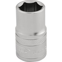 Draper 1/2" Drive Satin Finish Hexagon Socket Metric 1/2" 14mm