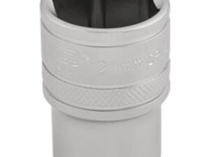 Draper 1/2" Drive Satin Finish Hexagon Socket Metric 1/2" 21mm