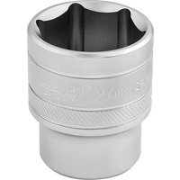 Draper 1/2" Drive Satin Finish Hexagon Socket Metric 1/2" 27mm