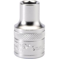 Draper 1/2" Drive Satin Finish Hexagon Socket Metric 1/2" 9mm