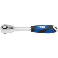 Draper 1/4" Drive 72 Tooth Reversible Soft Grip Ratchet 1/4