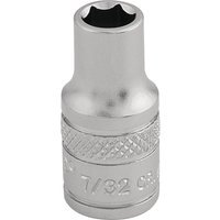 Draper 1/4" Drive Hexagon Socket Imperial 1/4" 7/32