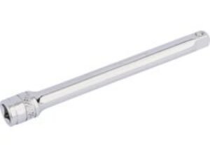 Draper 1/4" Drive Polished Chrome Socket Extension Bar 1/4" 100mm