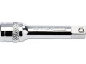 Draper 1/4" Drive Polished Chrome Socket Extension Bar 1/4" 50mm