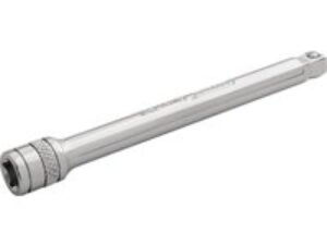 Draper 1/4" Drive Polished Chrome Wobble Socket Extension Bar 1/4" 100mm