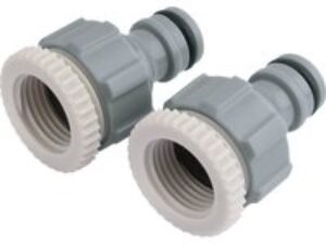Draper 2 Piece 1/2" and 3/4" BSP Tap Connector Set