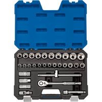 Draper 30 Piece 1/2" Drive Hex Socket Set Metric 1/2