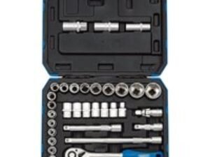 Draper 33 Piece 1/2" Drive Hex Socket Set Metric and Imperial 1/2