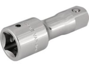 Draper 3/4" Drive Polished Chrome Socket Extension Bar 3/4" 100mm