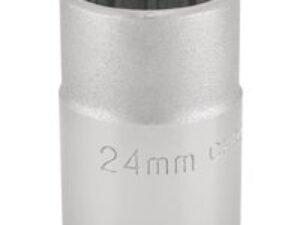 Draper 3/4" Drive Polished Finish Bi Hexagon Socket Metric 3/4" 24mm