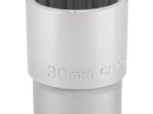 Draper 3/4" Drive Polished Finish Bi Hexagon Socket Metric 3/4" 30mm
