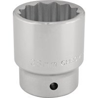 Draper 3/4" Drive Polished Finish Bi Hexagon Socket Metric 3/4" 38mm