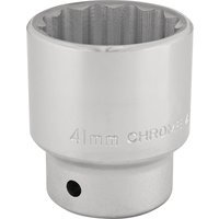 Draper 3/4" Drive Polished Finish Bi Hexagon Socket Metric 3/4" 41mm