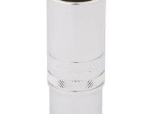 Draper 3/8" Drive Polished Finish Hi-Torq Deep Bi Hexagon Socket Metric 3/8" 19mm