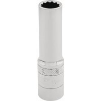 Draper 3/8" Drive Polished Finish Hi-Torq Deep Bi Hexagon Socket Metric 3/8" 10mm