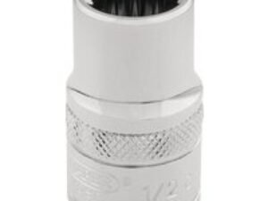 Draper 3/8" Drive Polished Finish Hi Torq Bi Hexagon Socket Imperial 1/2" 1/2