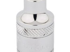 Draper 3/8" Drive Polished Finish Hi Torq Bi Hexagon Socket Imperial 1/4" 1/4