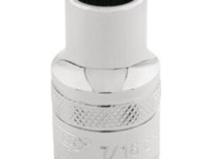 Draper 3/8" Drive Polished Finish Hi Torq Bi Hexagon Socket Imperial 3/8" 7/16