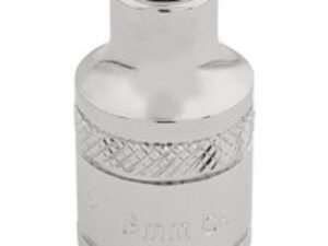 Draper 3/8" Drive Polished Finish Hi Torq Bi Hexagon Socket Metric 3/8" 6mm