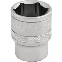 Draper 3/8" Drive Satin Finish Hexagon Socket Imperial 3/8" 11/16