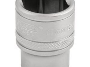 Draper 3/8" Drive Satin Finish Hexagon Socket Metric 3/8" 17mm