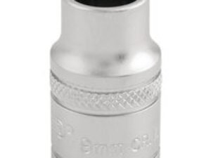 Draper 3/8" Drive Satin Finish Hexagon Socket Metric 3/8" 9mm