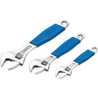 Draper 3 Piece Adjustable Spanner Set