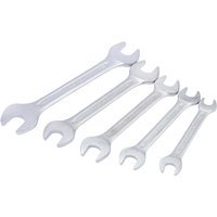 Draper 5 Piece Double Open End Spanner Set Metric
