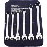 Draper 6 Piece Combination Spanner Set Metric