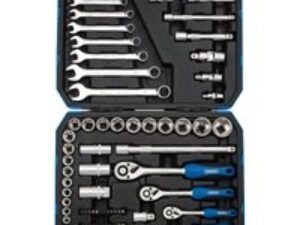 Draper 75 Piece Combination Drive Bit, Socket and Spanner Set Combination
