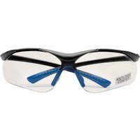 Draper Anti Fog Safety Glasses Black Clear