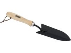 Draper Carbon Steel Transplanting Trowel Hardwood Handle