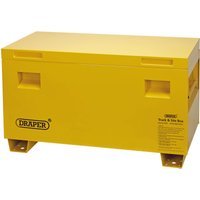 Draper Contractors Site Storage Box Yellow 905mm 425mm 400mm