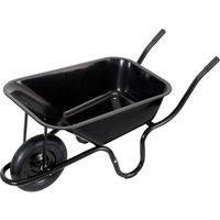 Draper Contractors Wheelbarrow 85l Black
