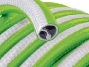 Draper Everflow Yellow Watering Hose 1/2" / 12.5mm 25m Green