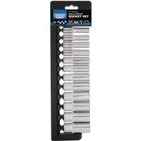 Draper Expert 12 Piece 3/8" Drive Bi Hex Multi Drive Socket Set Metric 3/8